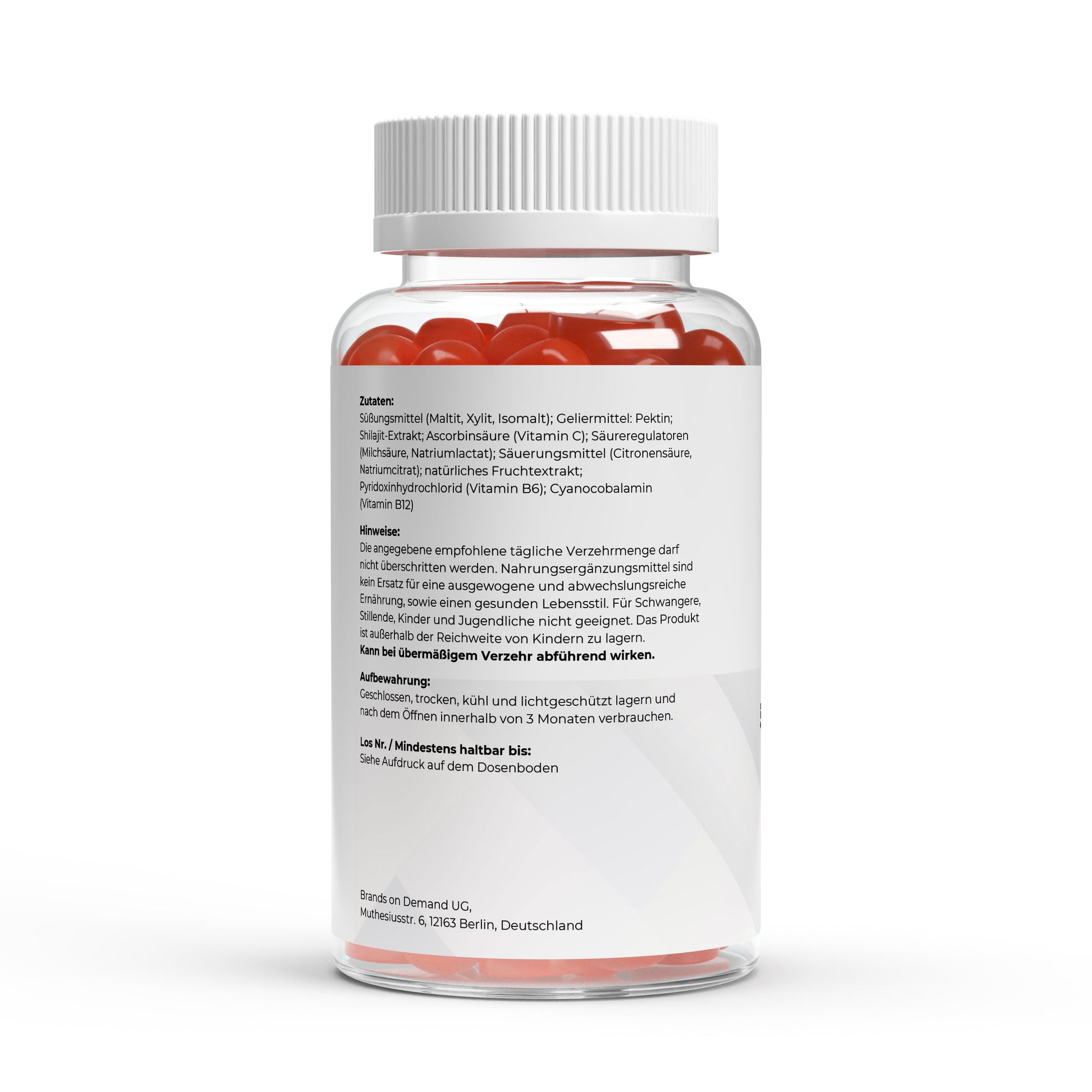 Premium Shilajit Gummies 1000 + Vitamin C,B6, B12 - 60 stk.