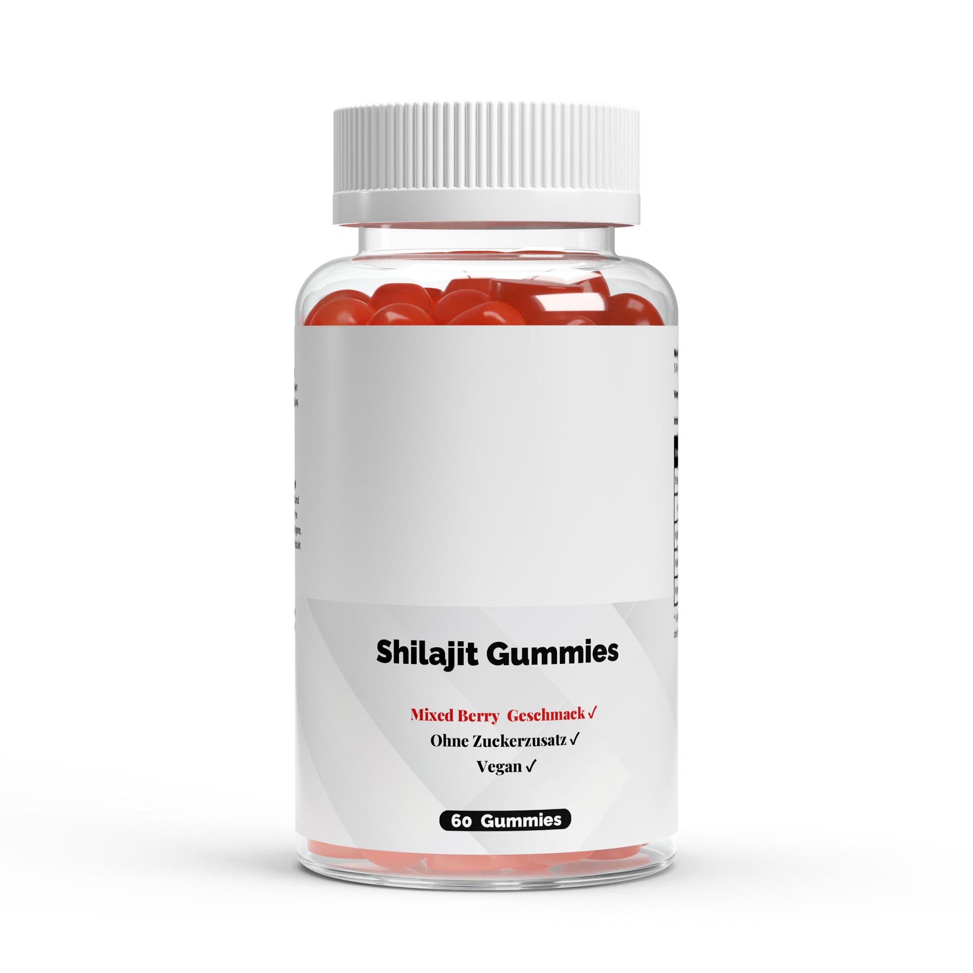 Premium Shilajit Gummies 1000 + Vitamin C,B6, B12 - 60 stk.