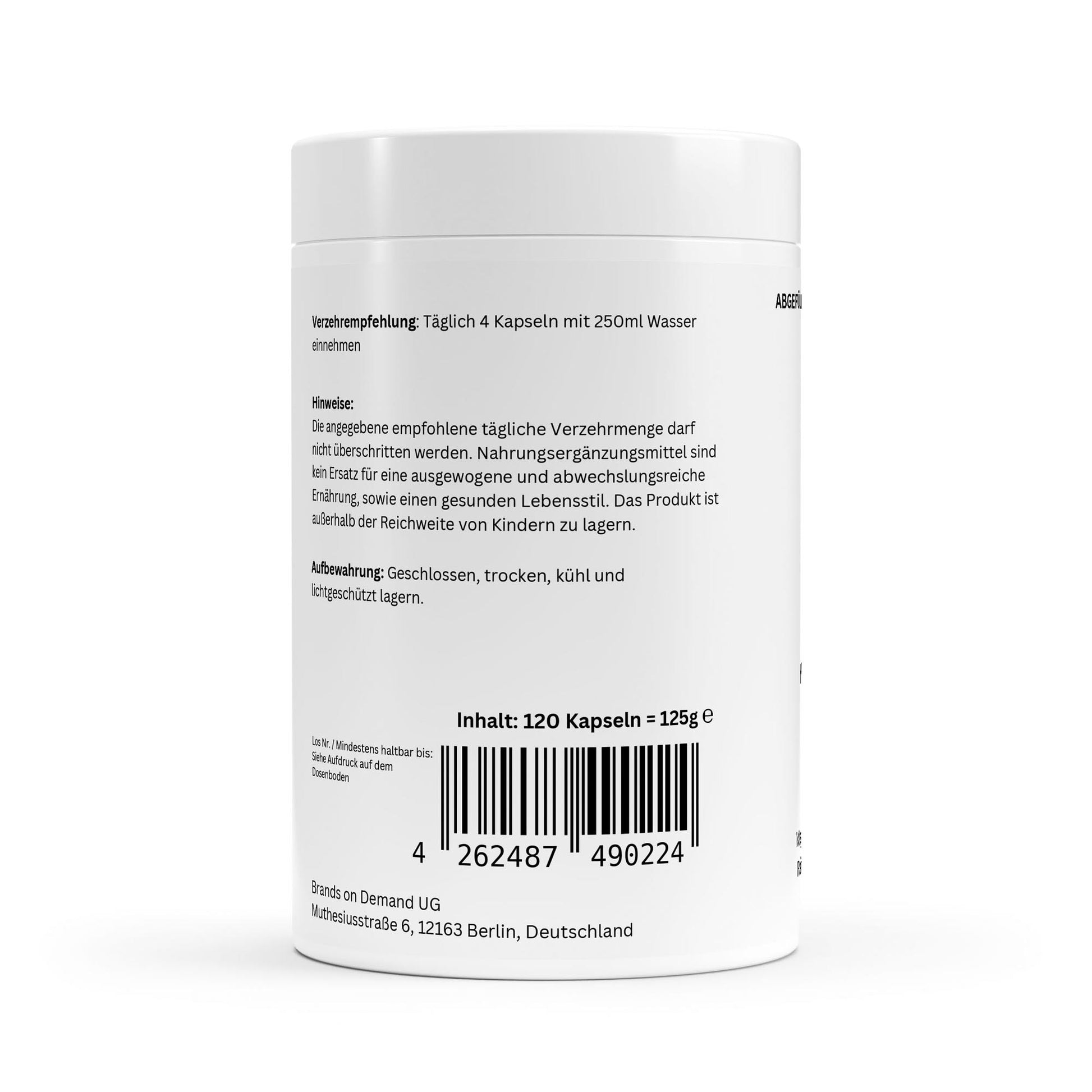 Natron Magensaftresistent - 120 Kapseln