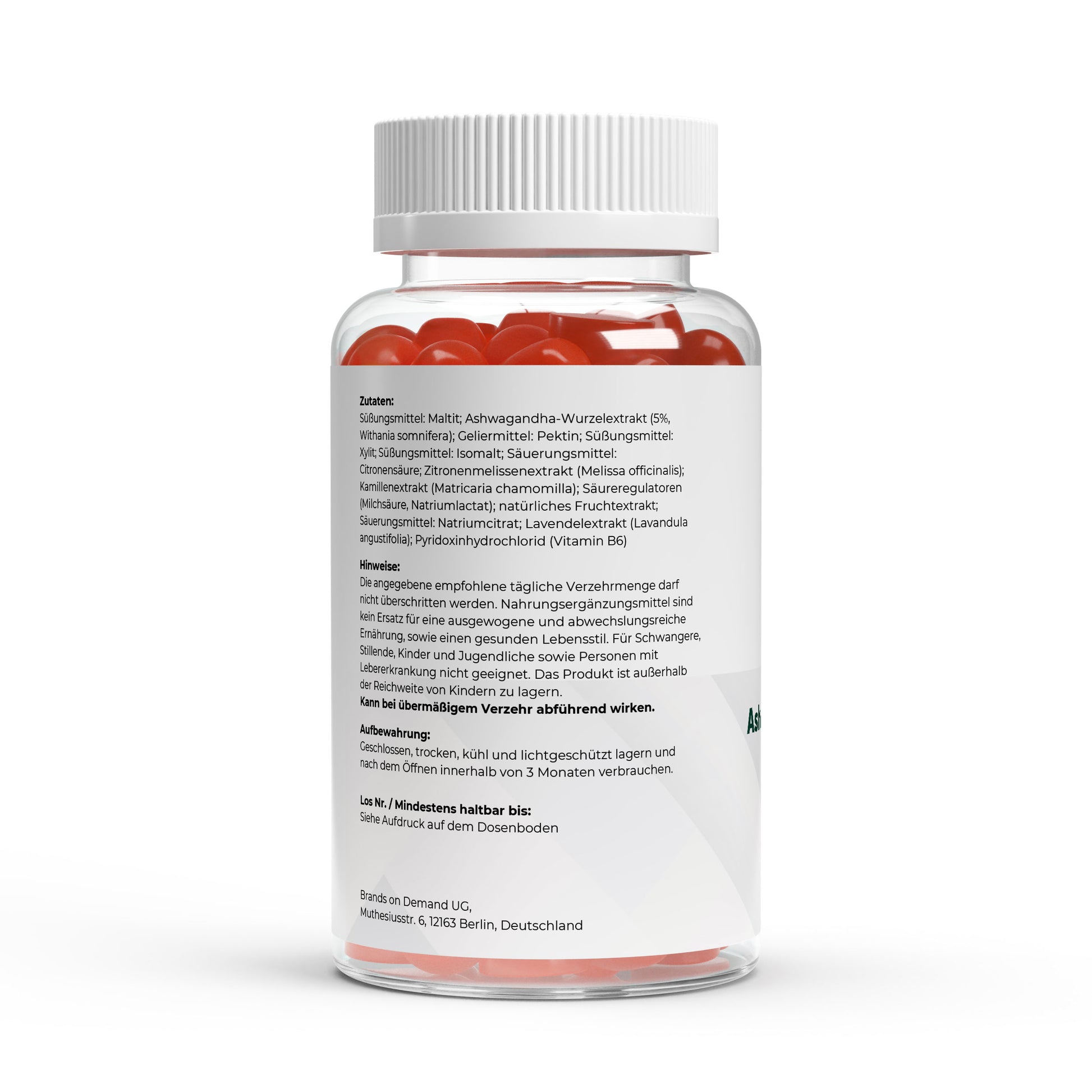 Premium Ashwagandha Gummies 300 + Vitamin B6 - 60 pcs